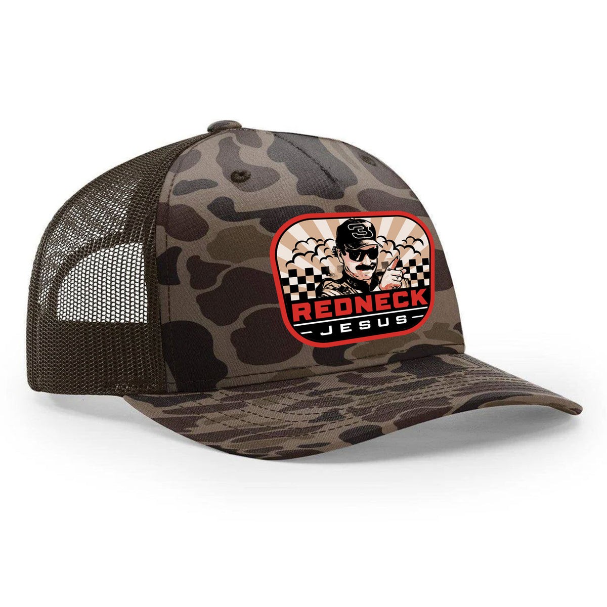 Redneck Jesus Patch Hat