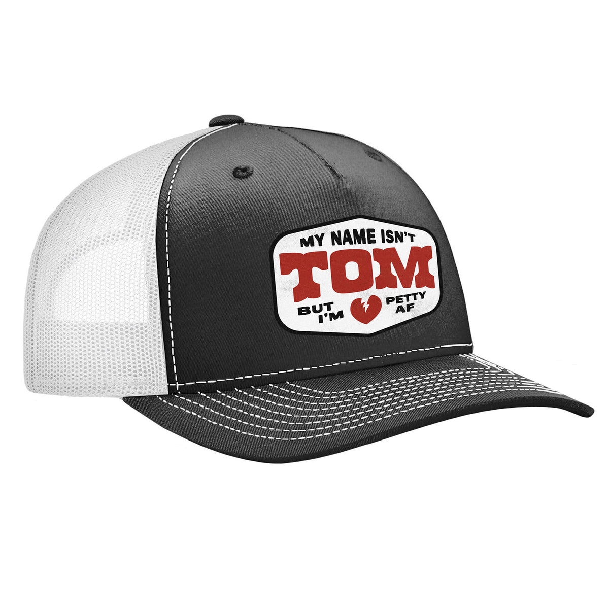 My Name Isn't Tom Patch Hat