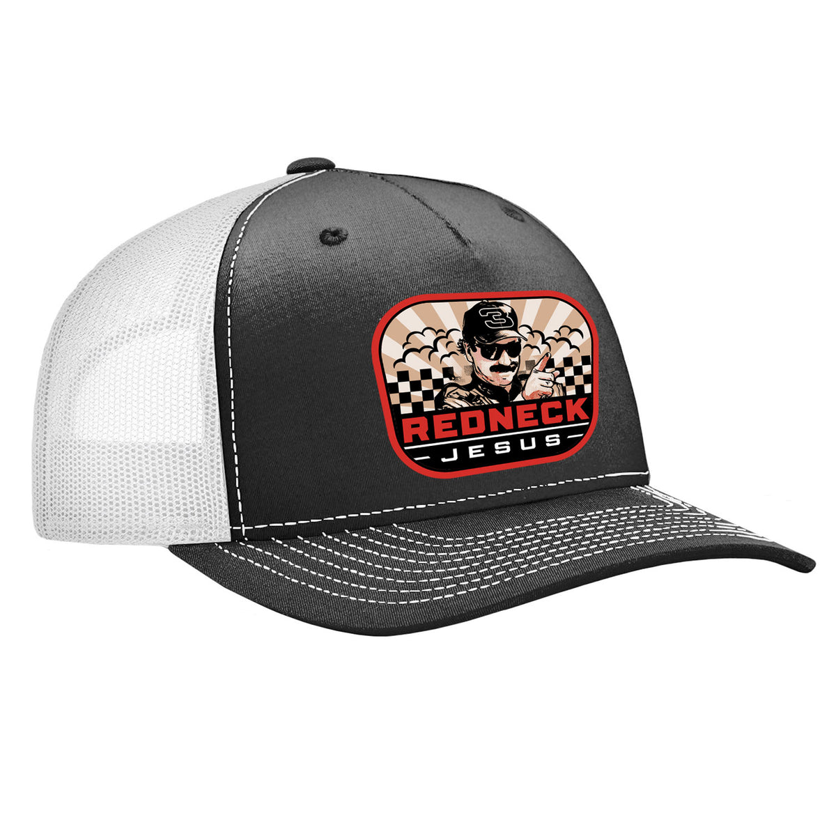 Redneck Jesus Patch Hat