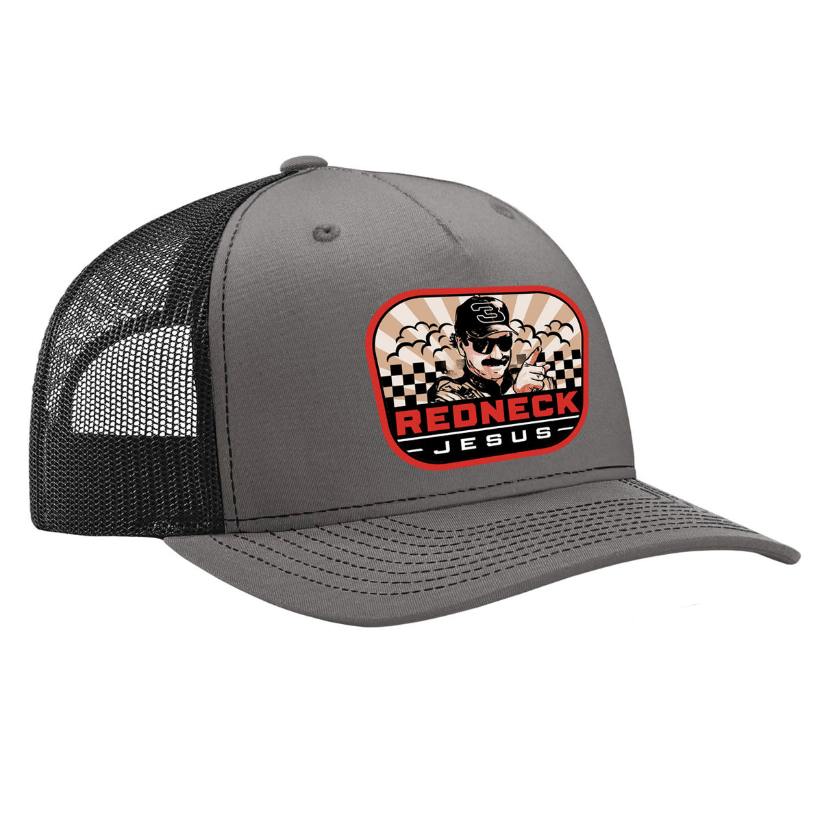 Redneck Jesus Patch Hat