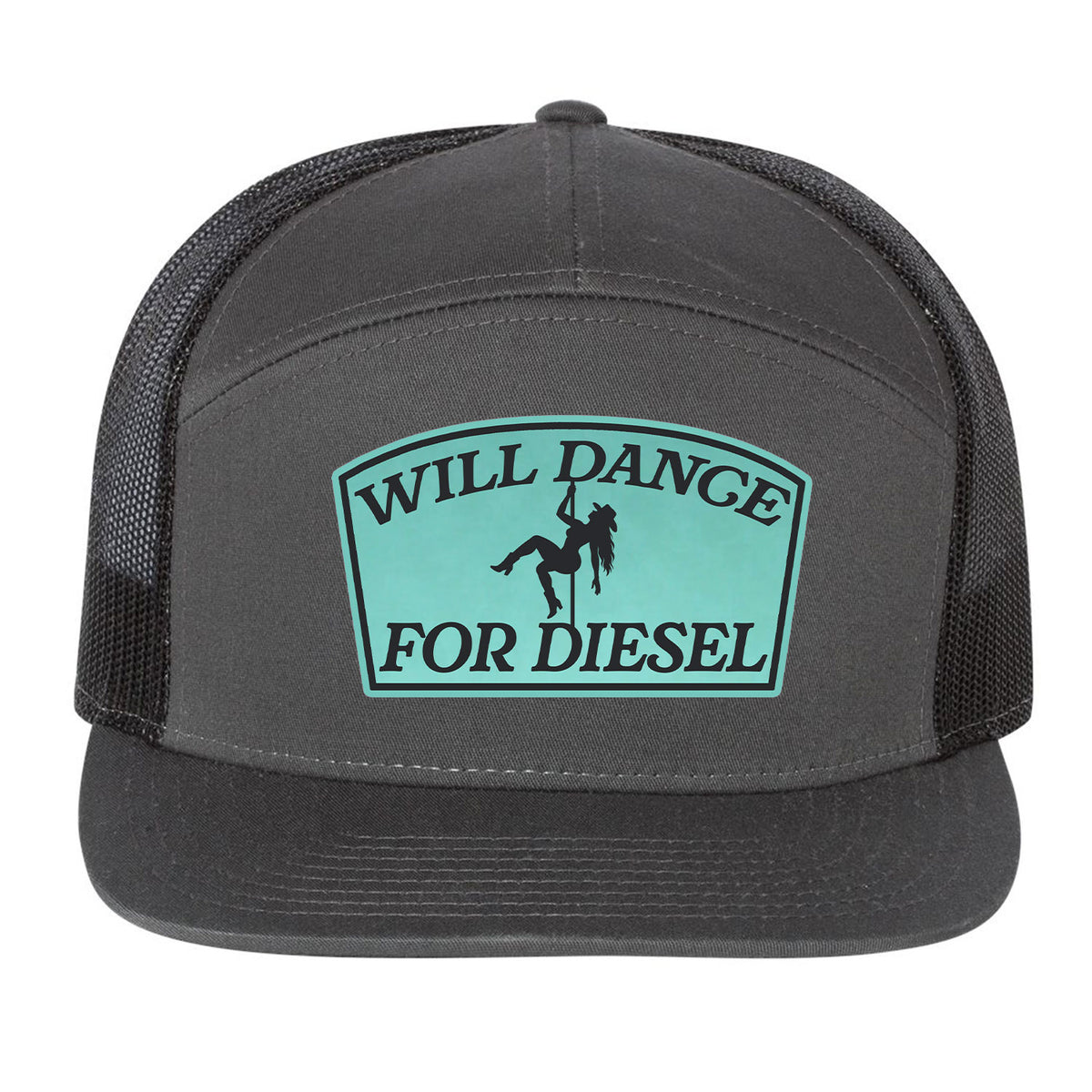 Will Dance For Diesel Ladies Patch Hat