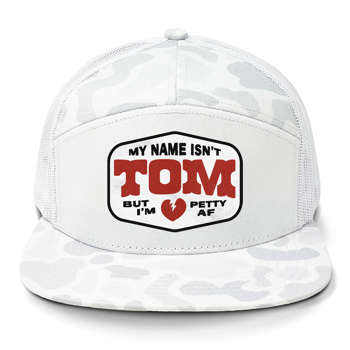 My Name Isn't Tom Patch Hat