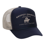 Grundy County Auction Foam Trucker Hat Limited Edition