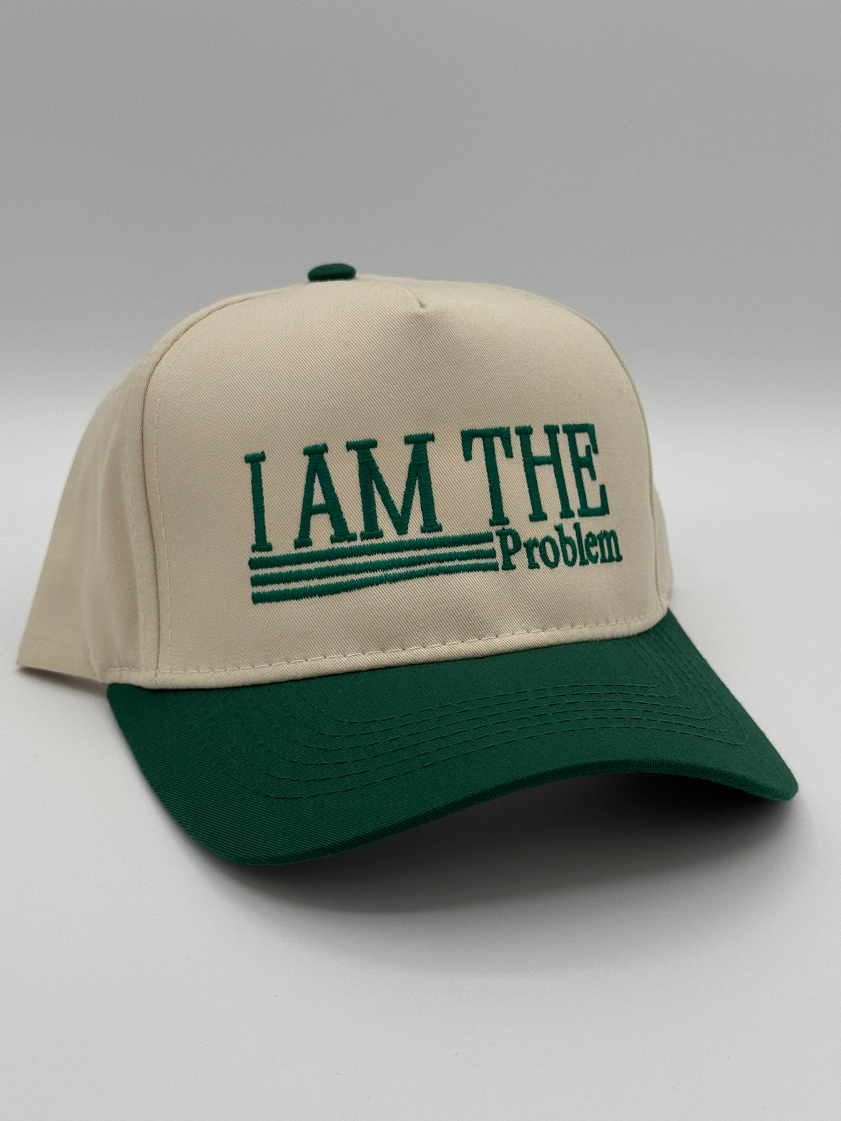 I Am The Problem Embroidered Hat
