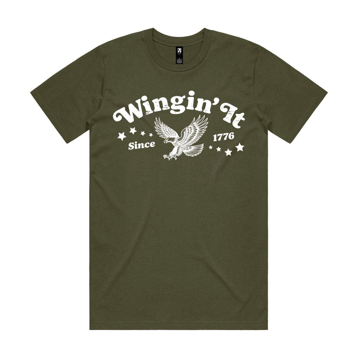 Wingin' It Premium Tee - Army