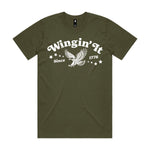 Wingin' It Premium Tee - Army