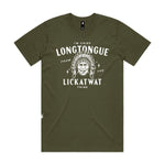 Chief Longtongue Premium Tee - Army