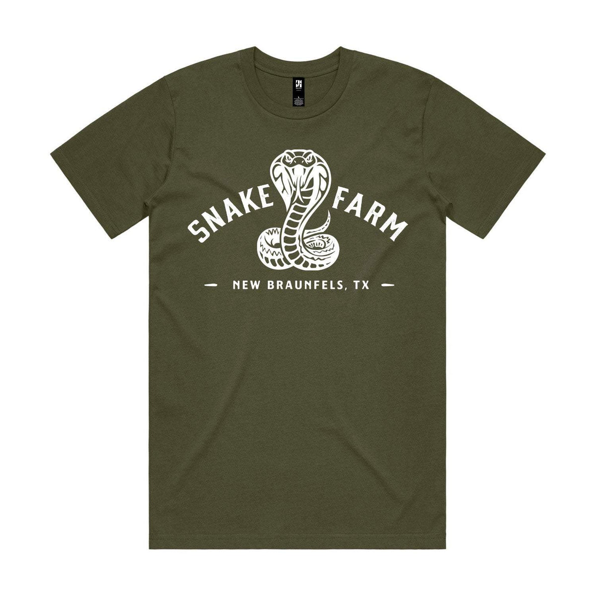 Snake Farm Premium Tee - Army