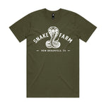 Snake Farm Premium Tee - Army