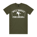 Will Dance For Diesel Premium Tee