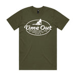 Time Out Gentleman's Club Premium Tee - Army