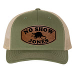 No Show Jones Leather Patch Hat
