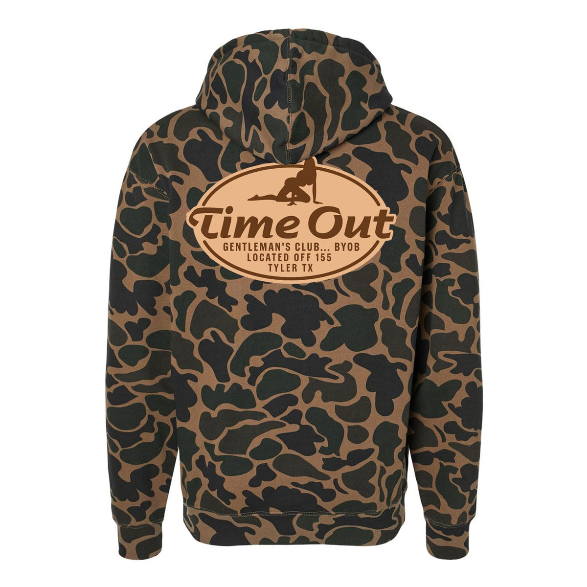 Limited Edition: Time Out Gentleman's Club Camo Hoodie