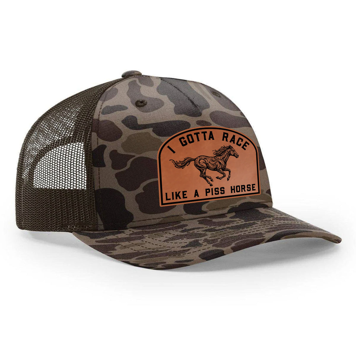 I Gotta Race Like A Piss Horse Classic Trucker Hat