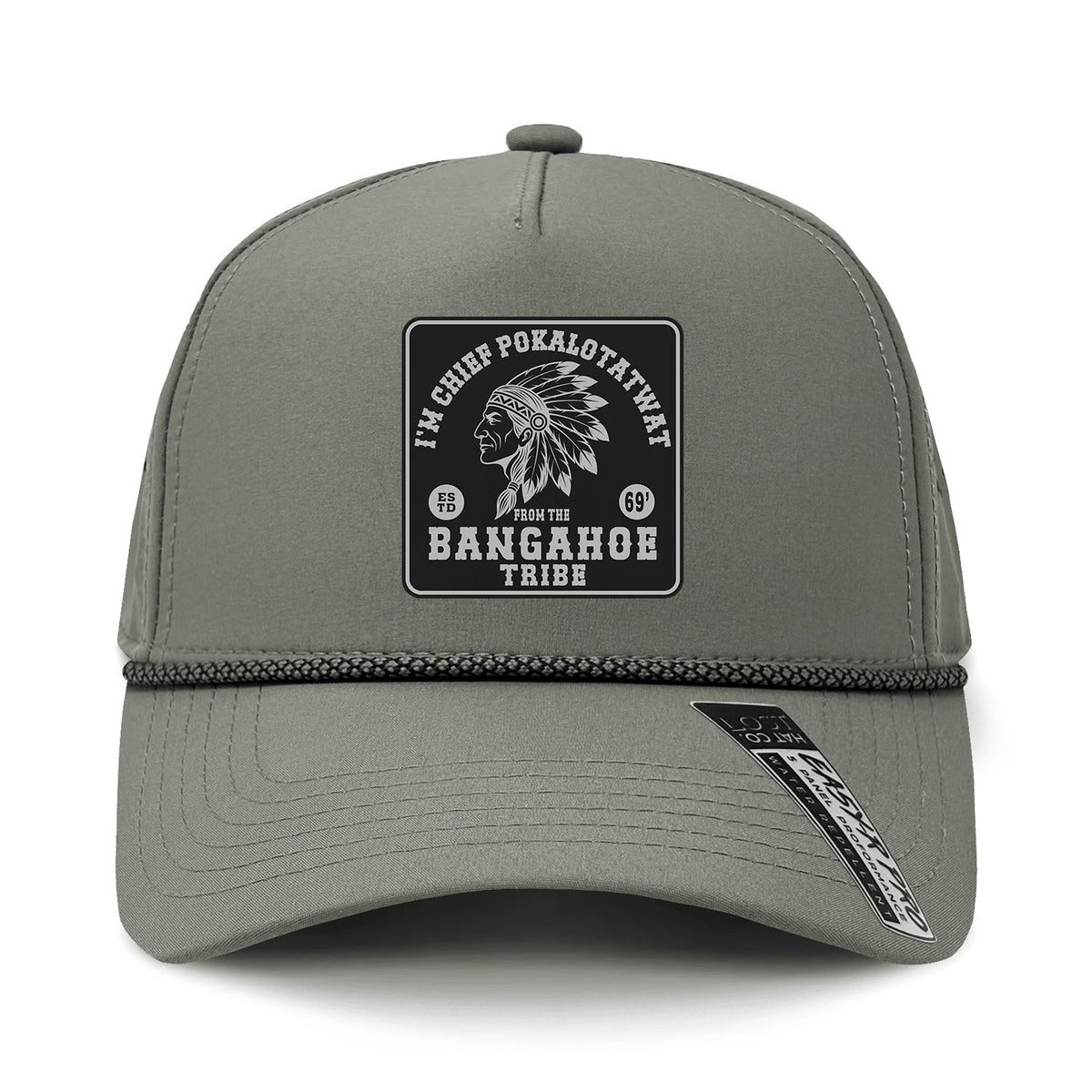 Chief Pokalotatwat Performance Leather Patch Hat