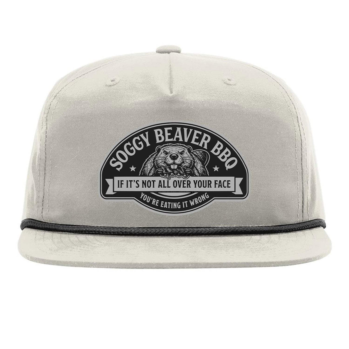 Soggy Beaver BBQ Flat Bill Rope - Birch