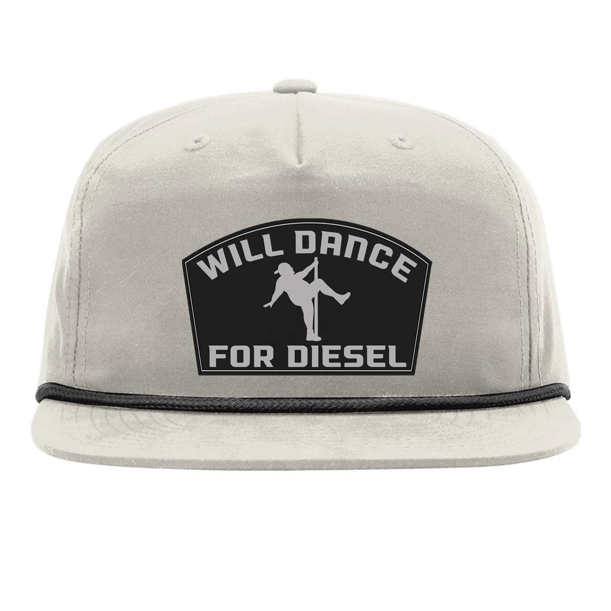 Will Dance For Diesel Flat Bill Rope - Birch