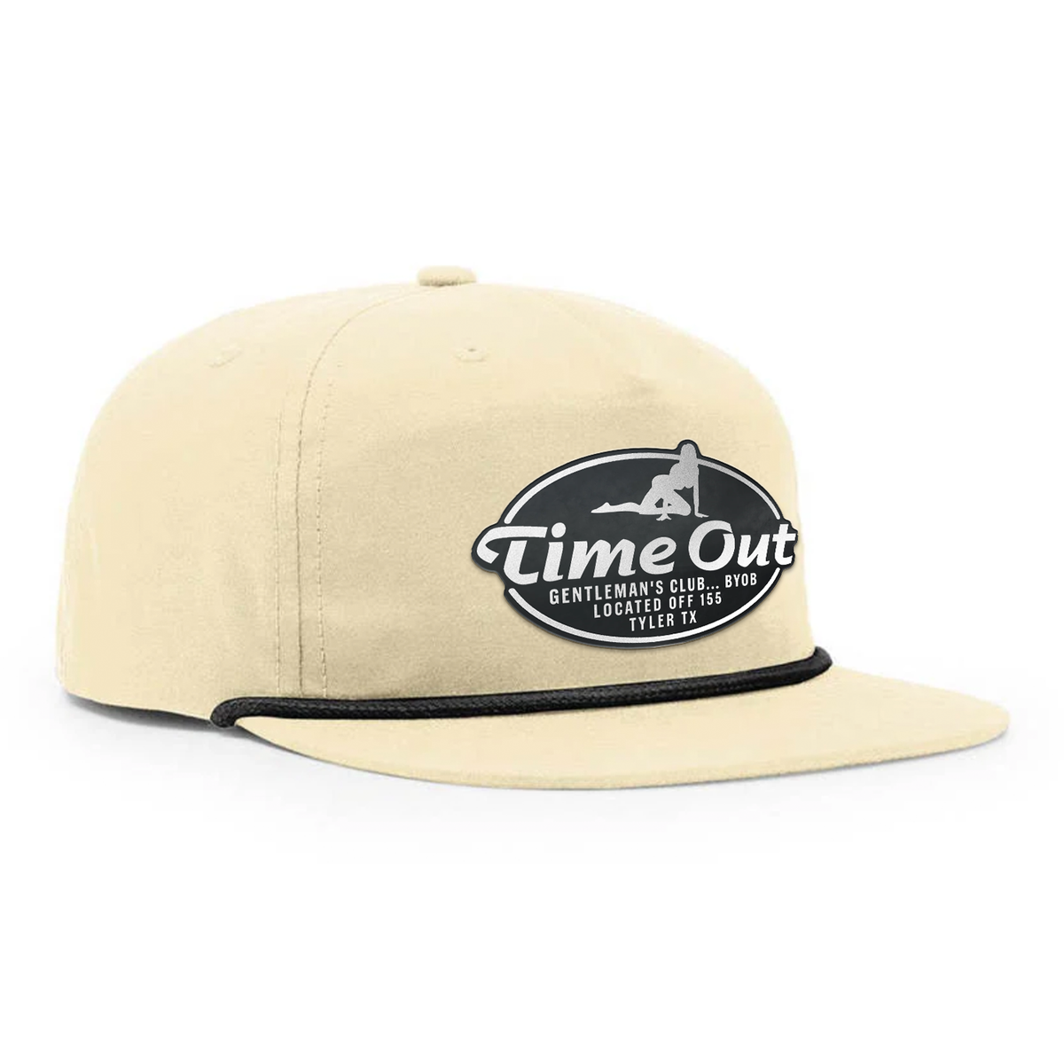 Time Out Gentleman's Club Leather Patch Hat