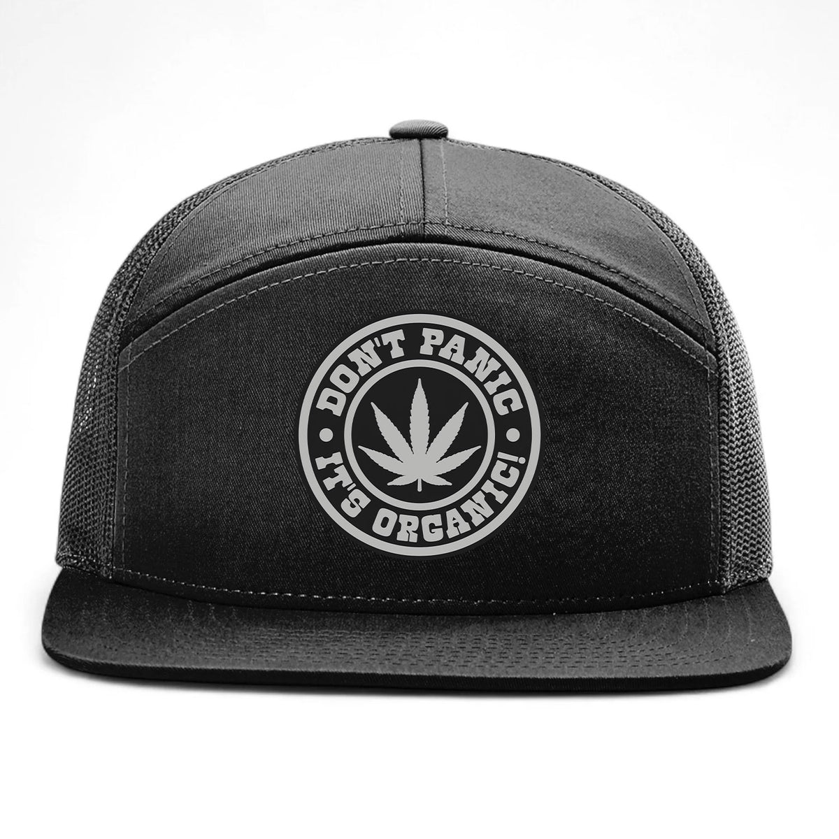 Don't Panic It's Organic 7 Panel Hat