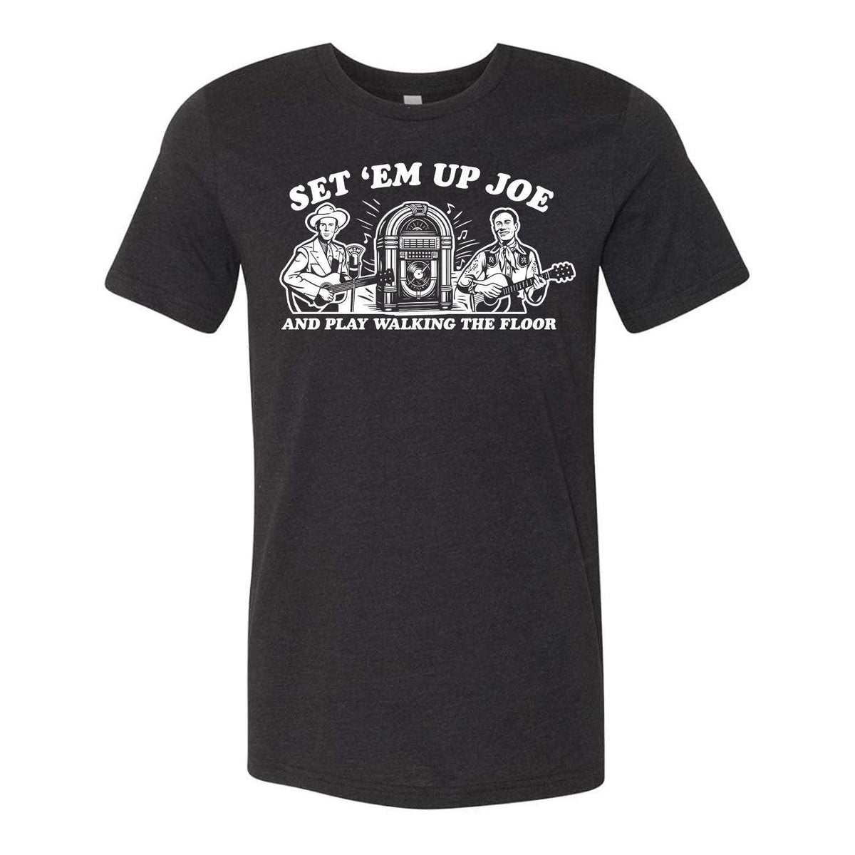 Set 'Em Up Joe Tee - Black