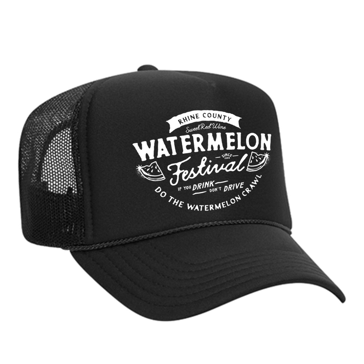 Watermelon Crawl Foam Trucker Hat