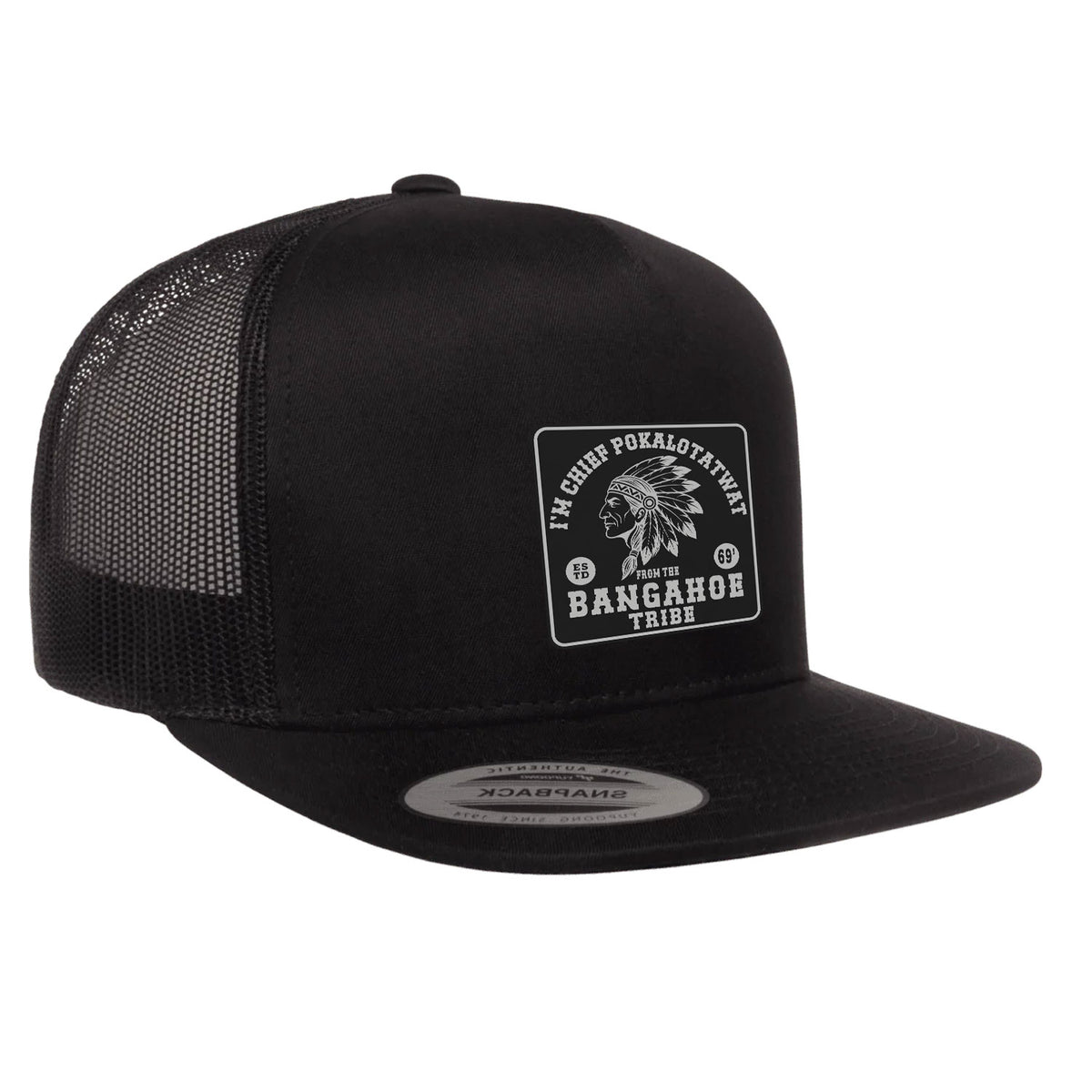 Chief Pokalotatwat Flat Bill Hat