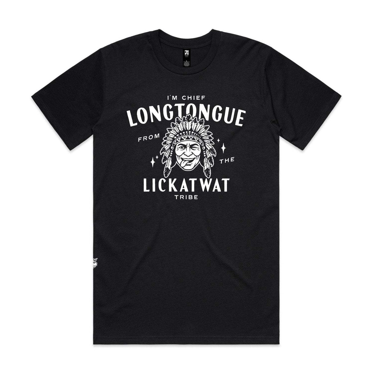 Chief Longtongue Premium Tee - Black