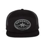 Redneck Mother 7 Panel Hat - Black