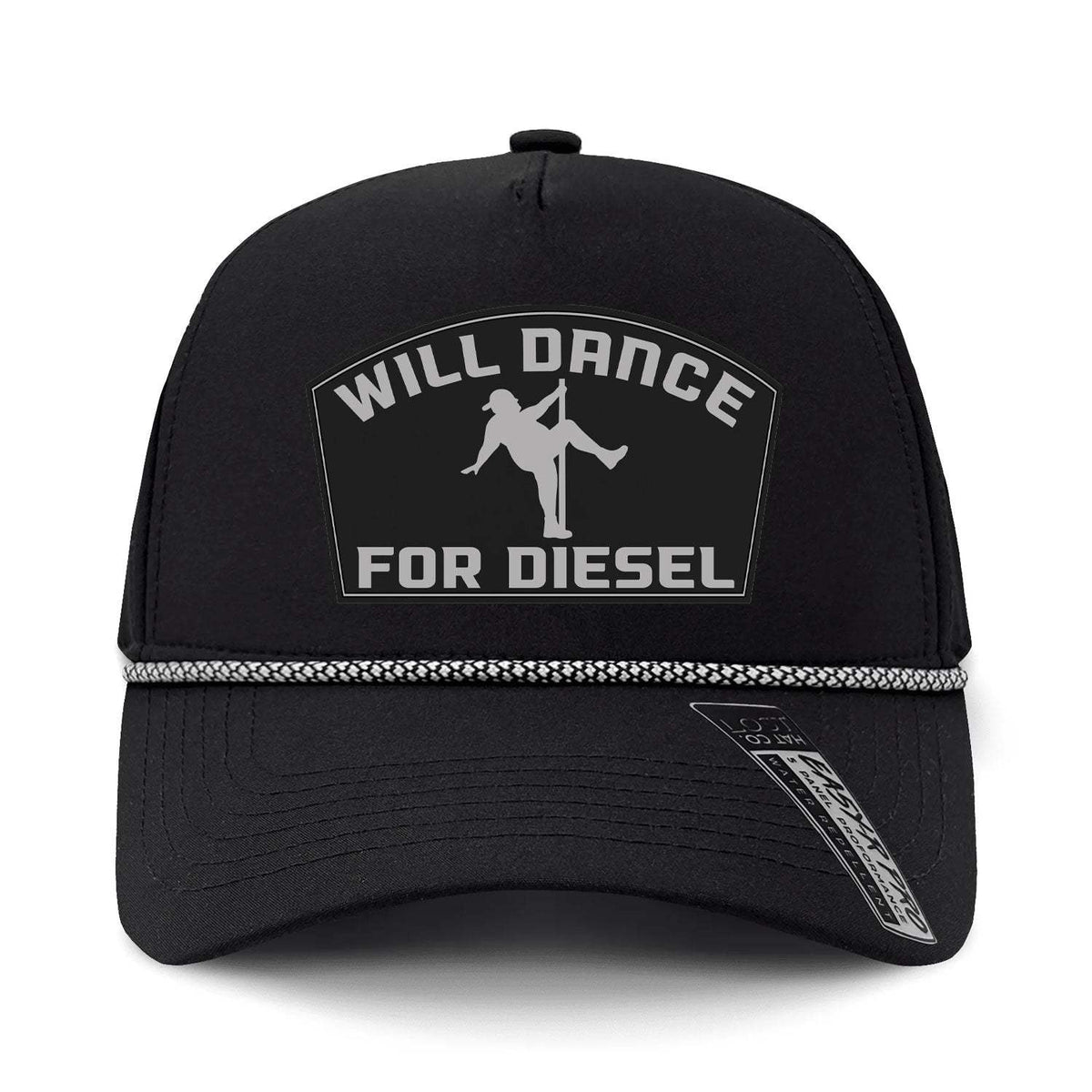 Will Dance For Diesel Performance Pro Hat - Black