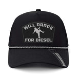 Will Dance For Diesel Performance Pro Hat - Black