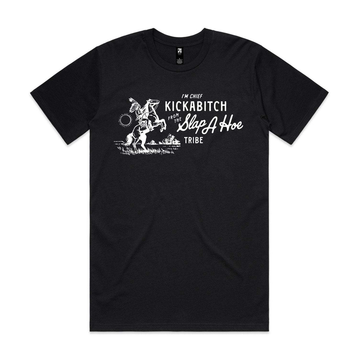 Chief Kickabitch Premium Tee - Black