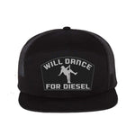 Will Dance For Diesel 7 Panel Hat