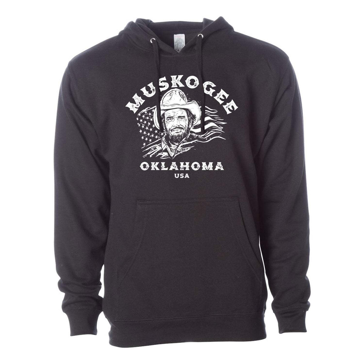 Haggard Old Flag Hoodie - Black