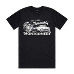 Thumbin' From Montgomery Premium Tee - Black