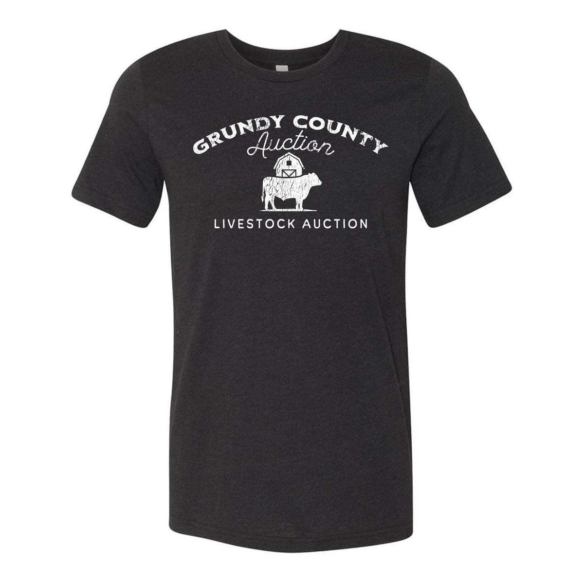Grundy County Auction Tee - Black