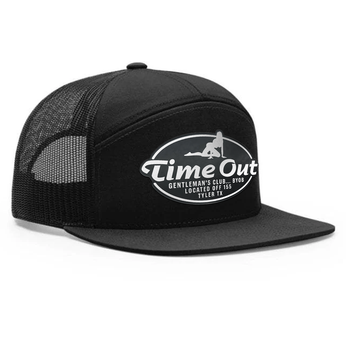 Time Out Gentleman's Club Leather Patch Hat