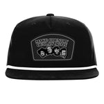 Make Country Outlaw Again Flat Bill Rope - Black