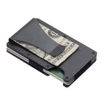 Bad M'Fer Engraved RFID Wallet - Black