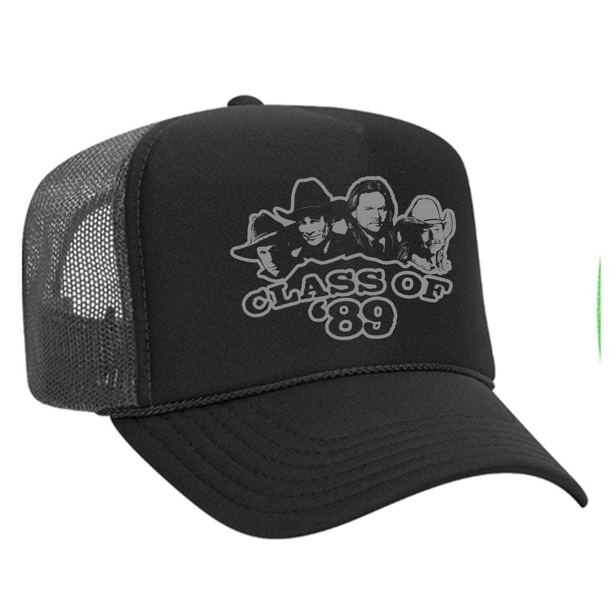 Class Of '89 Foam Trucker Hat - Black / Charcoal / Grey