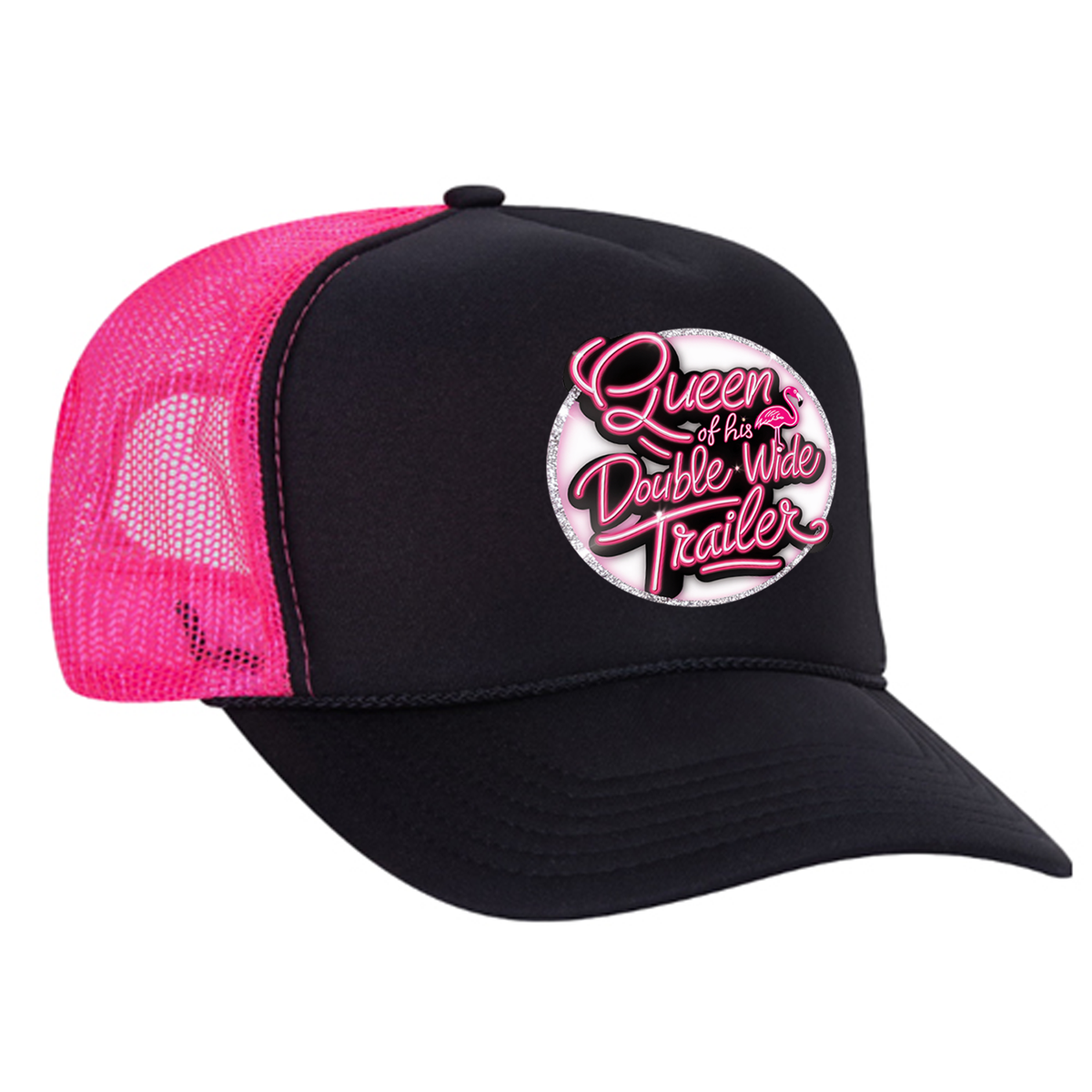 Queen Of His Double Wide Trucker Hat