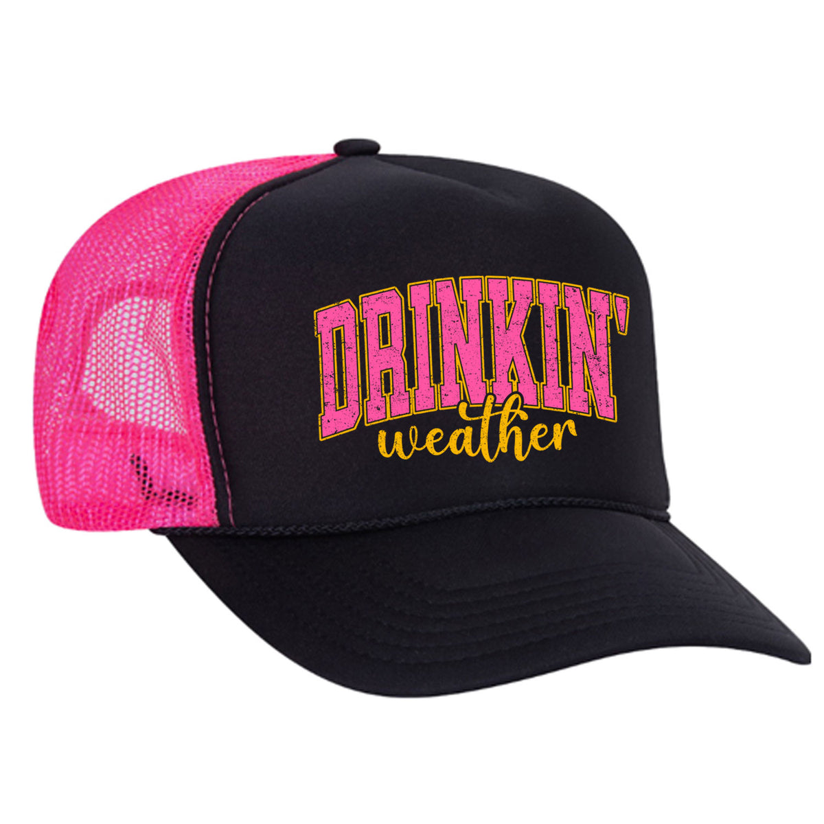 Drinkin' Weather Foam Trucker Hat