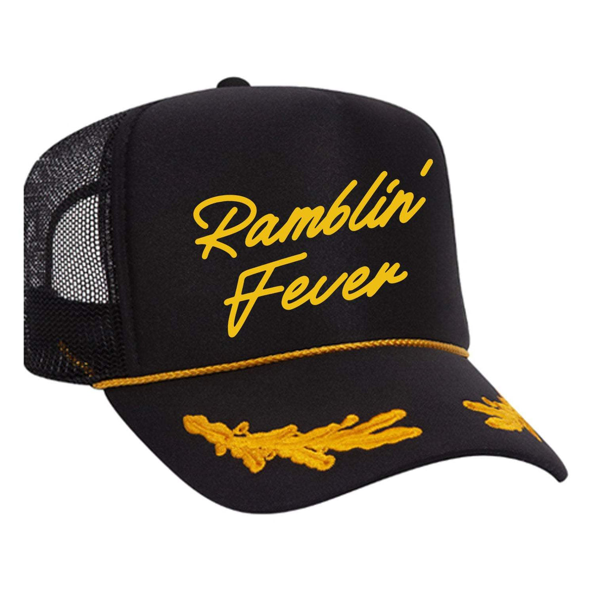 Ramblin' Fever Foam Trucker Hat - Black / Captain