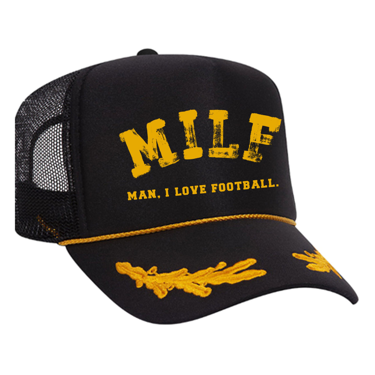 Man, I Love Football Foam Trucker Hat