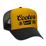 Cooter Bangin Foam Trucker Hat - Black / Gold