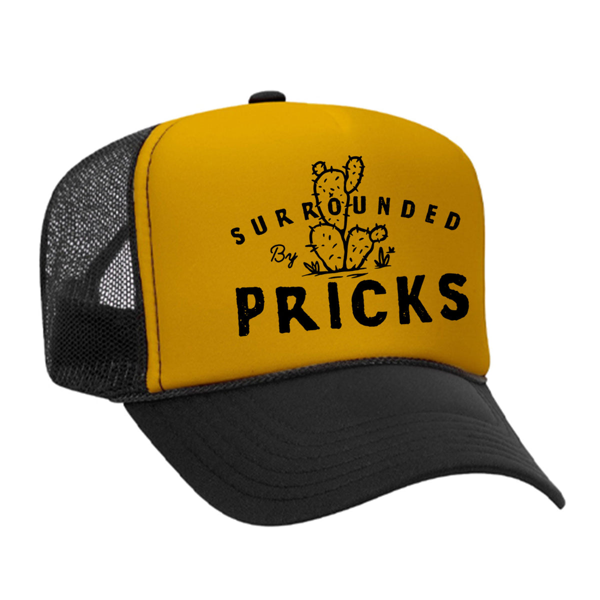 Surrounded By Pricks Foam Trucker Hat