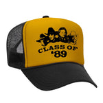 Class Of '89 Foam Trucker Hat - Black / Gold