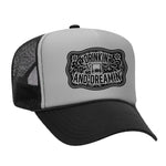 Drinkin' And Dreamin' Foam Trucker Hat - Black / Grey
