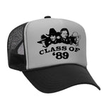 Class Of '89 Foam Trucker Hat - Black / Grey
