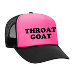 Throat Goat Foam Trucker Hat - Black / Pink
