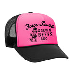 Four Score & Seven Beers Ago Foam Trucker Hat